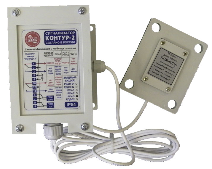 Микроволновые сигнализаторы уровня (датчики подпора)